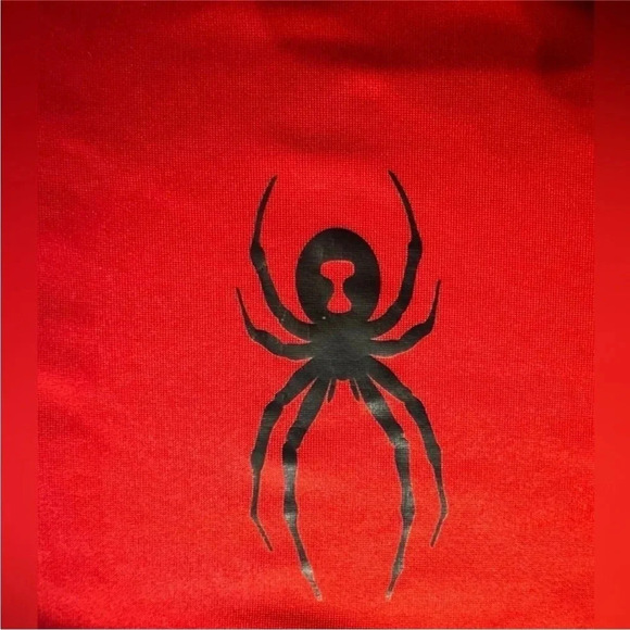 Spyder Boys Rashguard Tee- Red Size Large - Picture 4 of 6